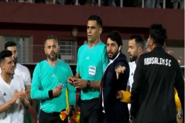 اتحاد الكرة: نطالب بفتح تحقيق مع لاعبي أبو سليم بعد الاعتداء على محمد معروف